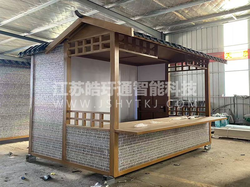 网红餐车生产候车亭案例源头厂家